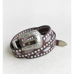NWT Spell & The Gypsy Collective The Outlaw Belt, Chocolate, M/L